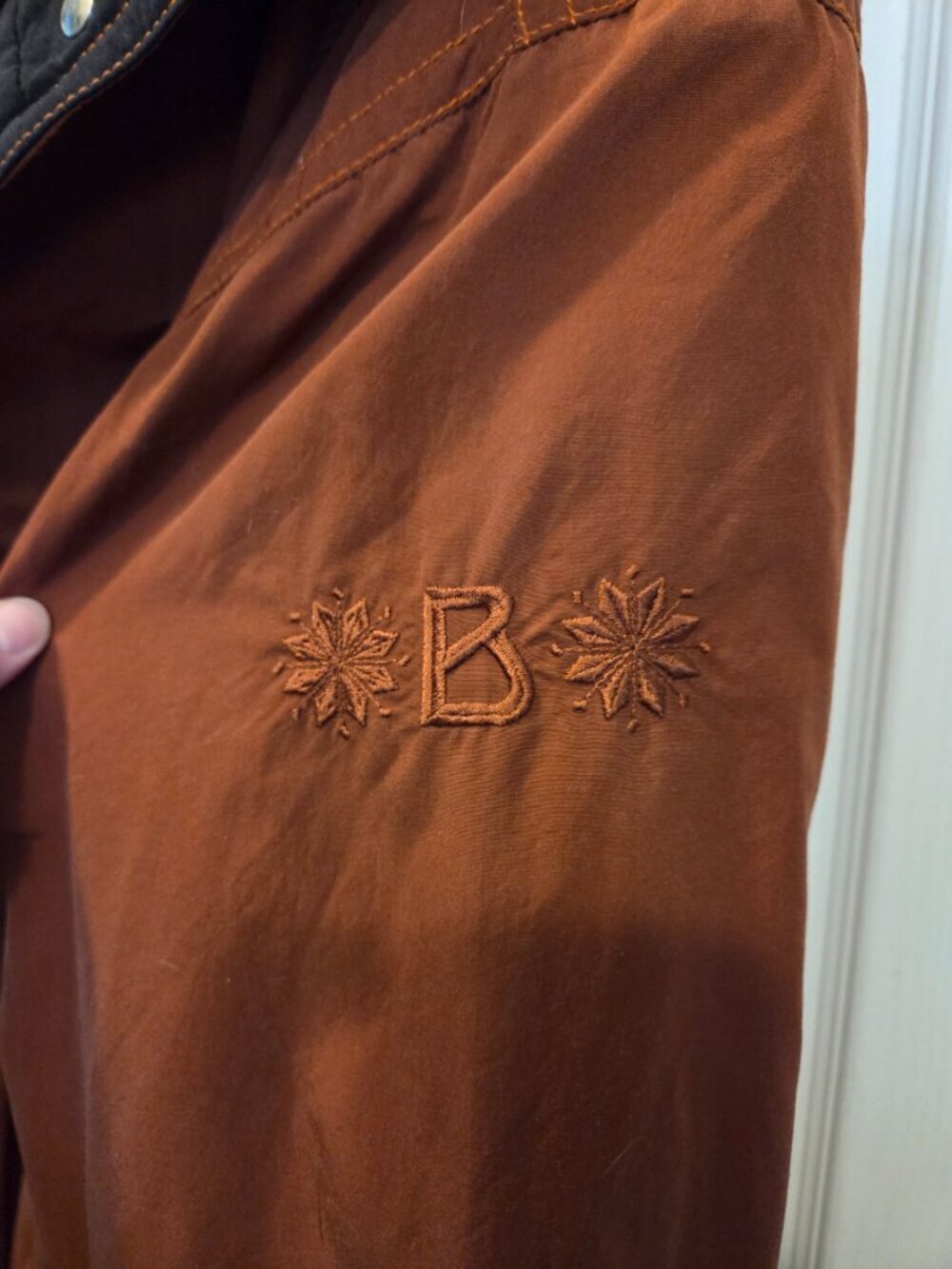 Bogner Vintage Rust Layerlite Ski Jacket Parka Women's 14 RARE USA - Picture 9 of 16